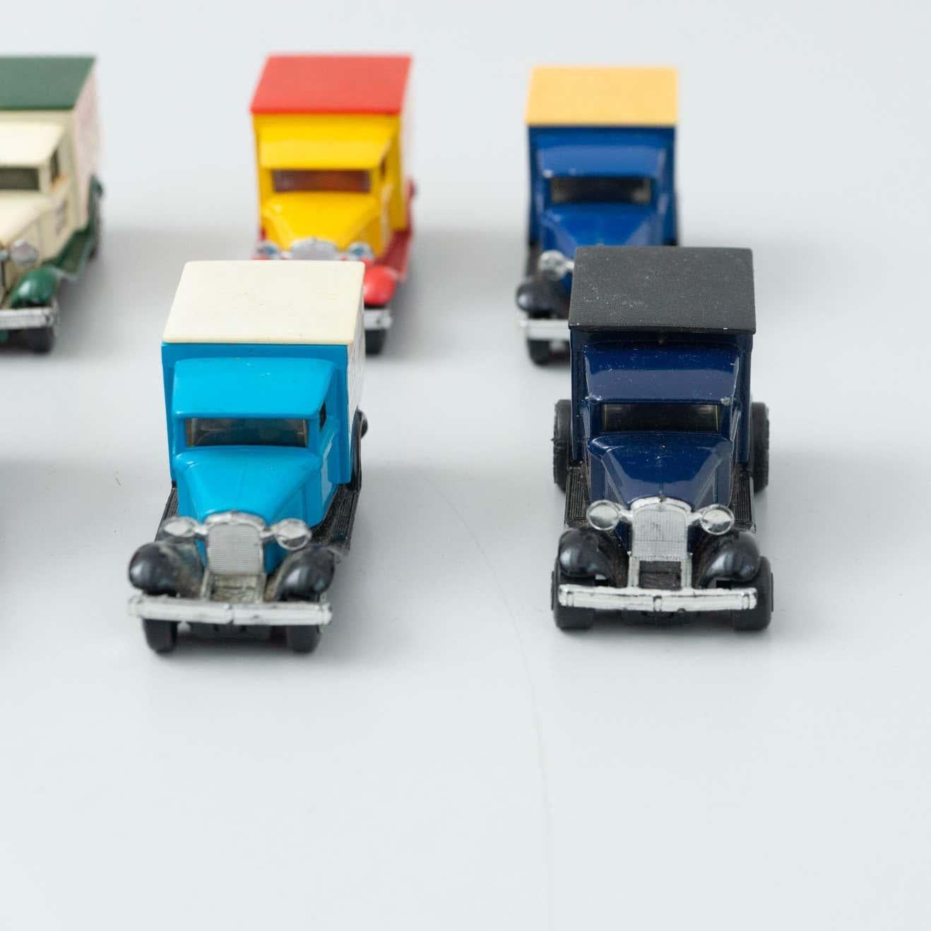 Mid-20th Century Set of Vintage Matchbox Toy Cars, circa 1960