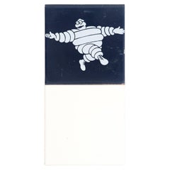 Set of Used Michelin Man Tiles, circa 1960