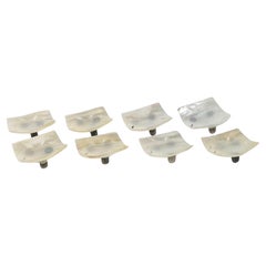 Set of Vintage Mother-of-Pearl Knife Rests (1960s, 8 Pieces)