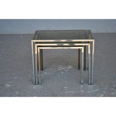 Set of Vintage Nesting Tables 1970 Jansen Style