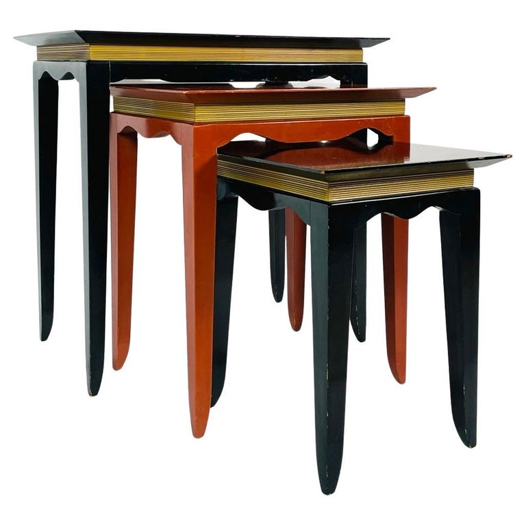 Set of Vintage Nesting Tables at 1stDibs