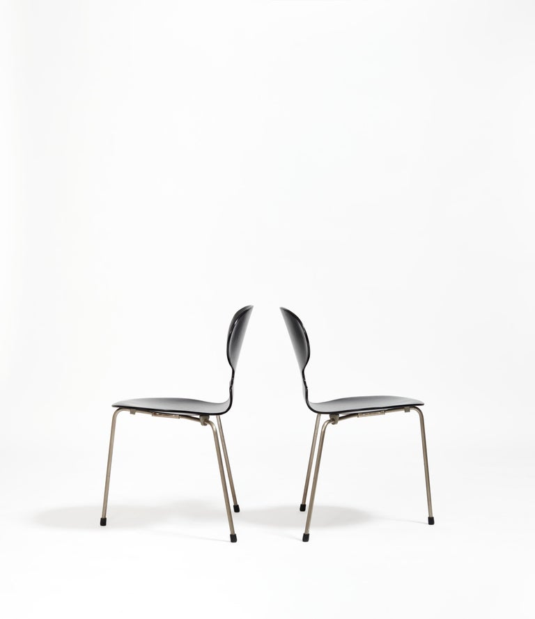 Laminated Set of Vintage Original Ant Chairs by Arne Jacobsen for Fritz Hansen For Sale