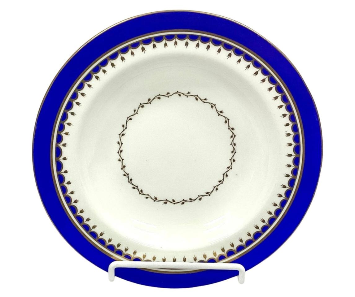 Set of Vintage Porcelain Dinner Plates and Bowls, Early 20th Century For Sale 4