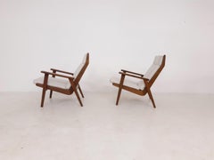 Set of Vintage Rob Parry for Gelderland "Lotus" Lounge Chairs Dutch Design 1950s