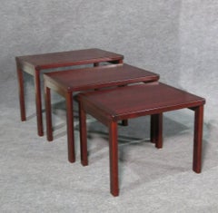 Set of Vintage Rosewood Nesting Tables