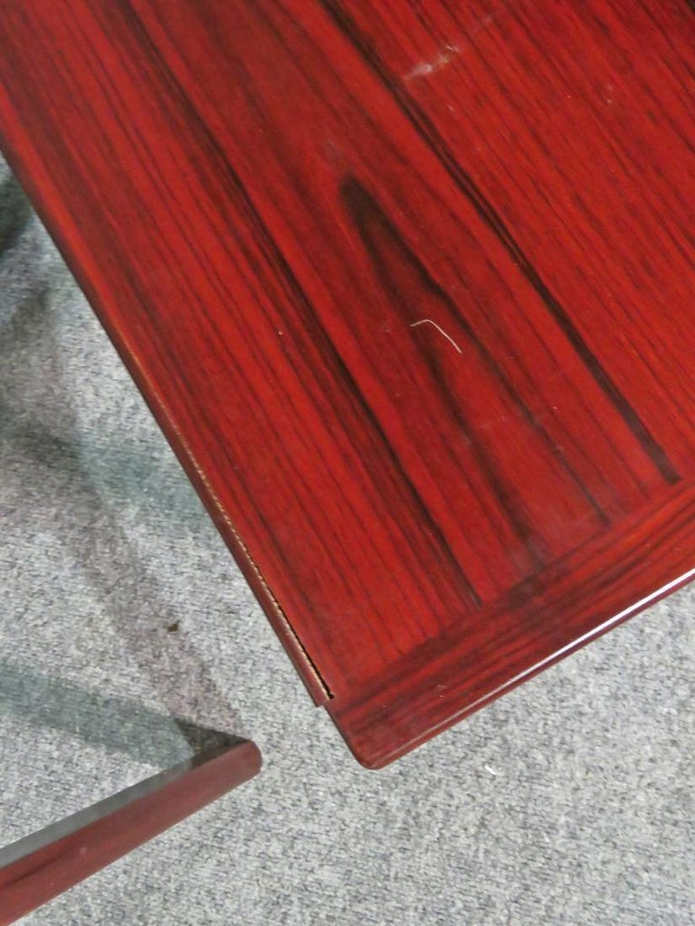 Set of Vintage Rosewood Nesting Tables For Sale at 1stDibs
