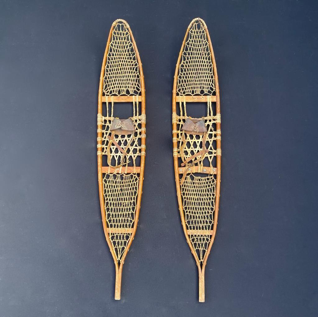 Mid-20th Century Set of Vintage Snowshoes, 1943 For Sale