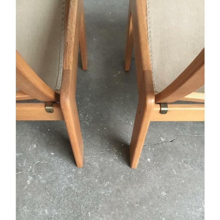 Ensemble de chaises longues vintage en hêtre suédois par Yngve Ekström pour Swedese, 1970 en vente 4