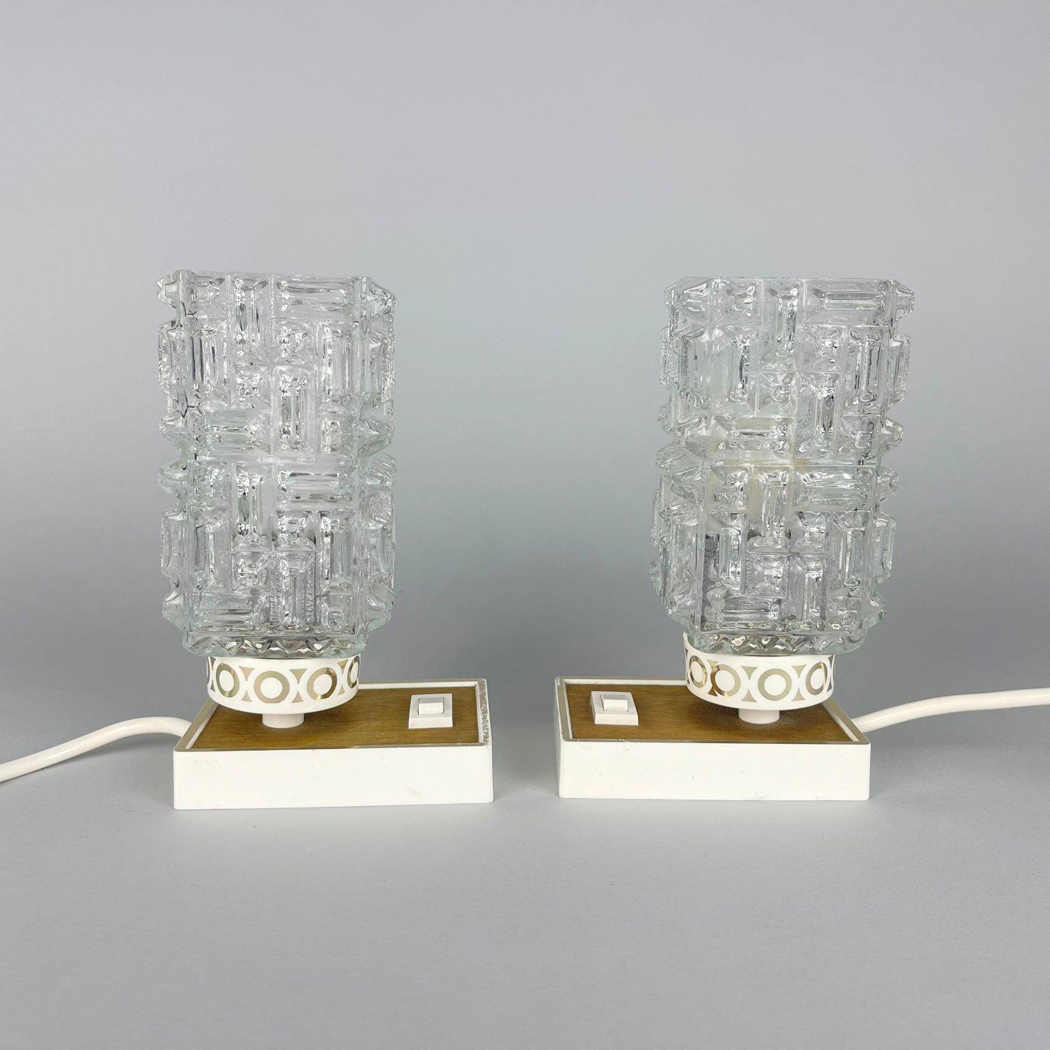 20th Century Set of Vintage Table or Bedside Lamps, 1960's For Sale