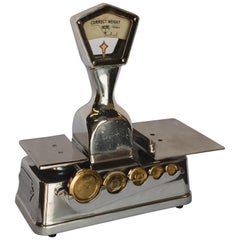 Set of Vintage Weighing Scales Made by Vandome & Hart Ltd