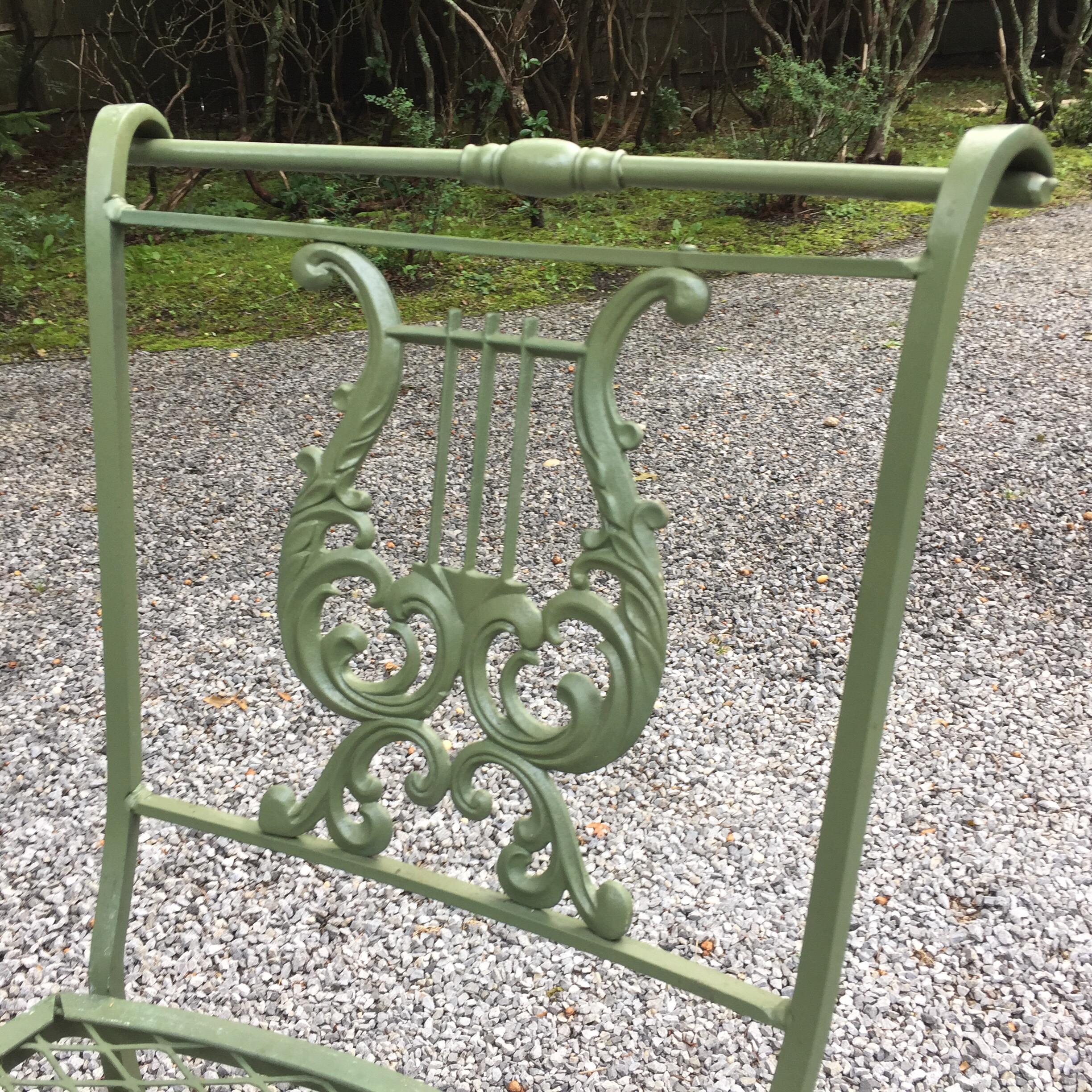 vintage wrought iron chairs for sale
