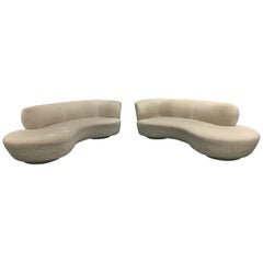 Set of Vladimir Kagan Cloud Sofas