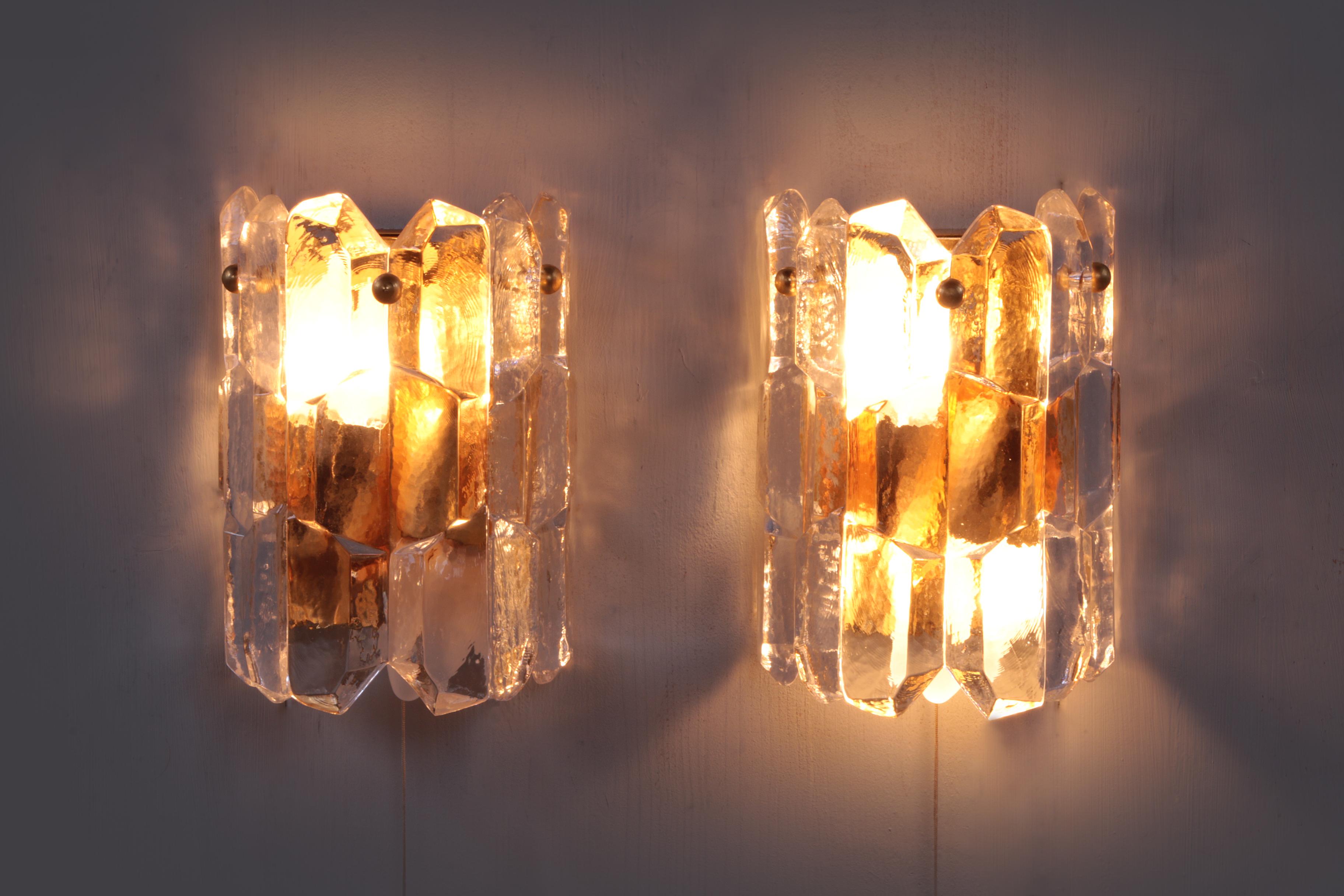 Set of wall lamps Regency style design by Kalmar made by Franken kg, Germany In Good Condition In Oostrum-Venray, NL