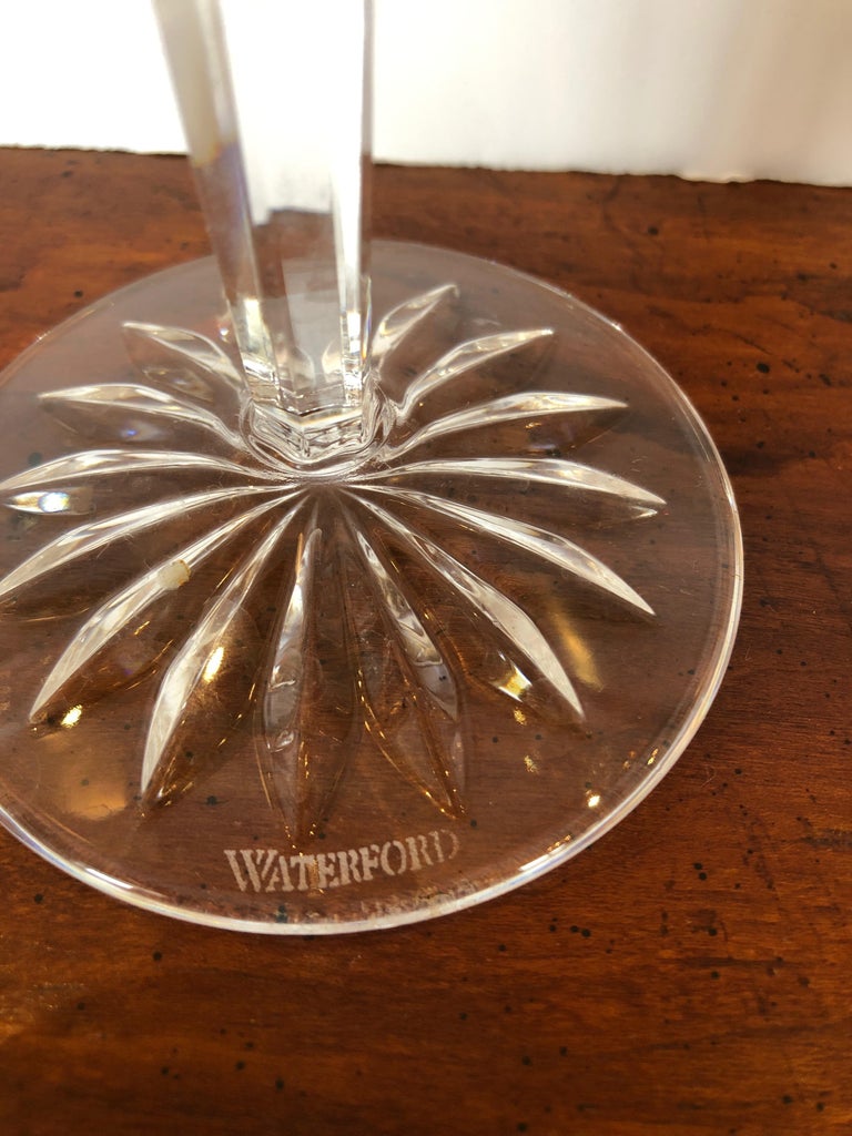 Set of Waterford Crystal 12 Days of Christmas Champagne Flutes at 1stDibs