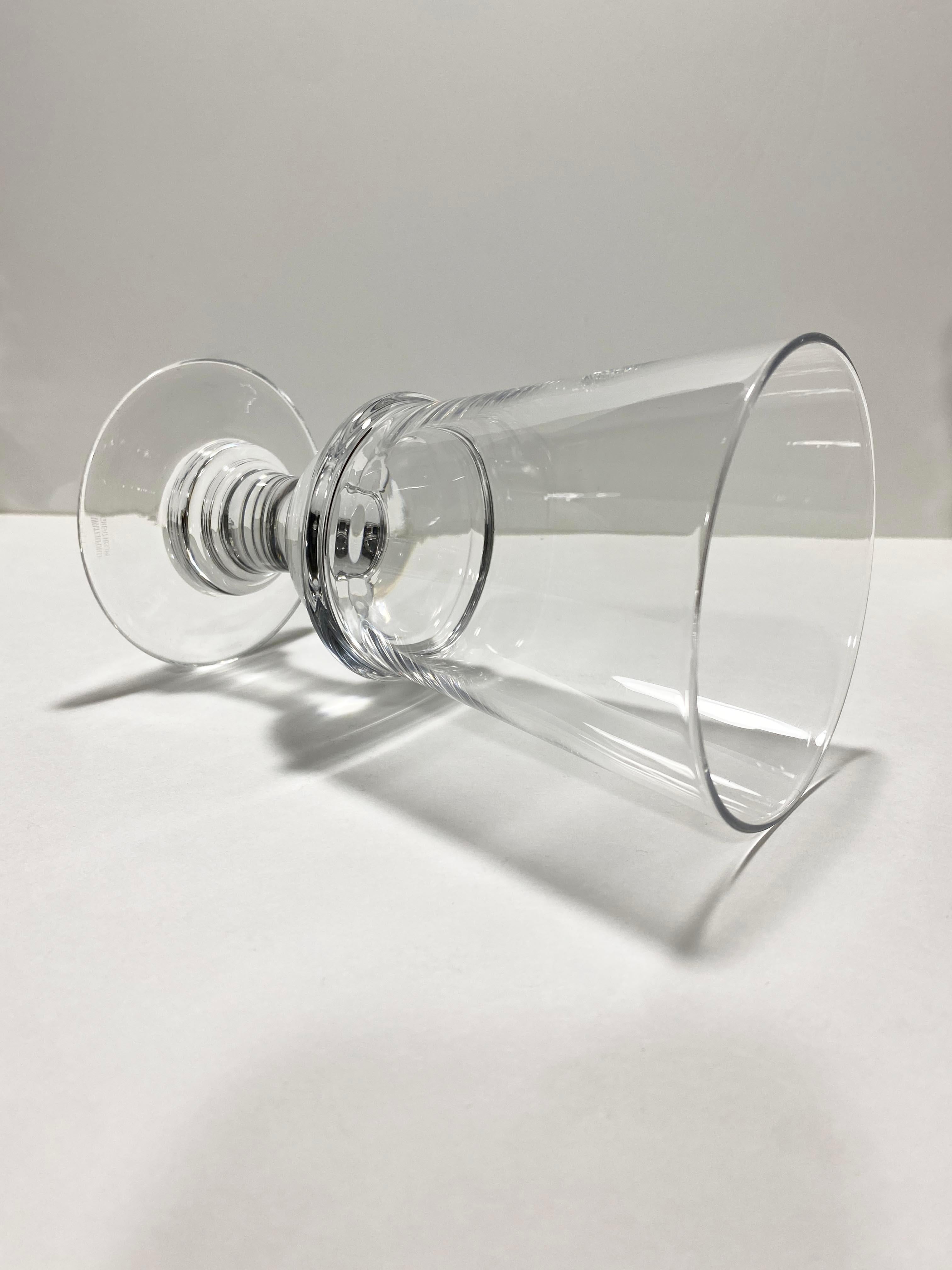 Set of Waterford Crystal Goblets Owned by Andre Leon Talley For Sale 5