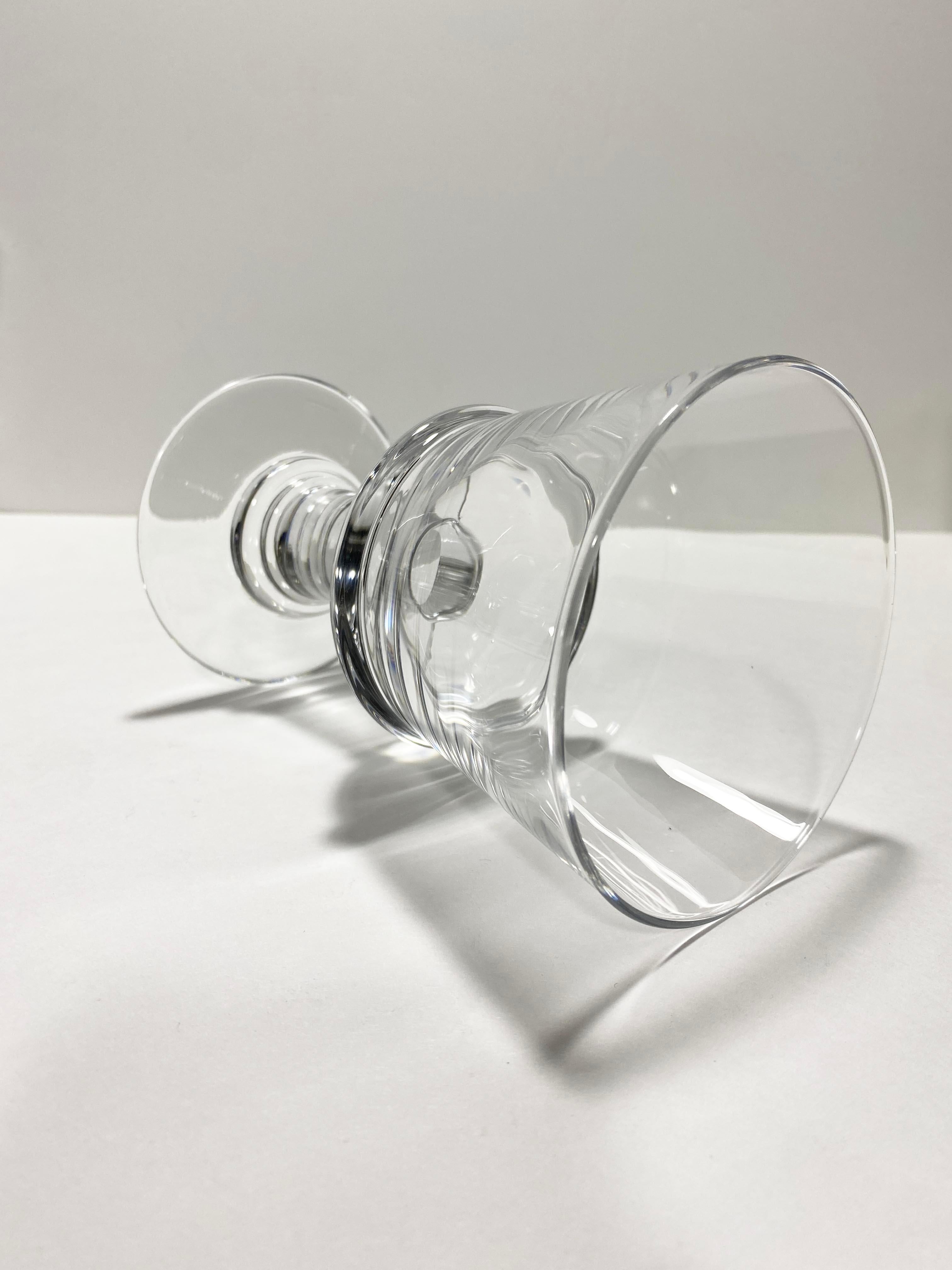 Set of Waterford Crystal Goblets Owned by Andre Leon Talley For Sale 6