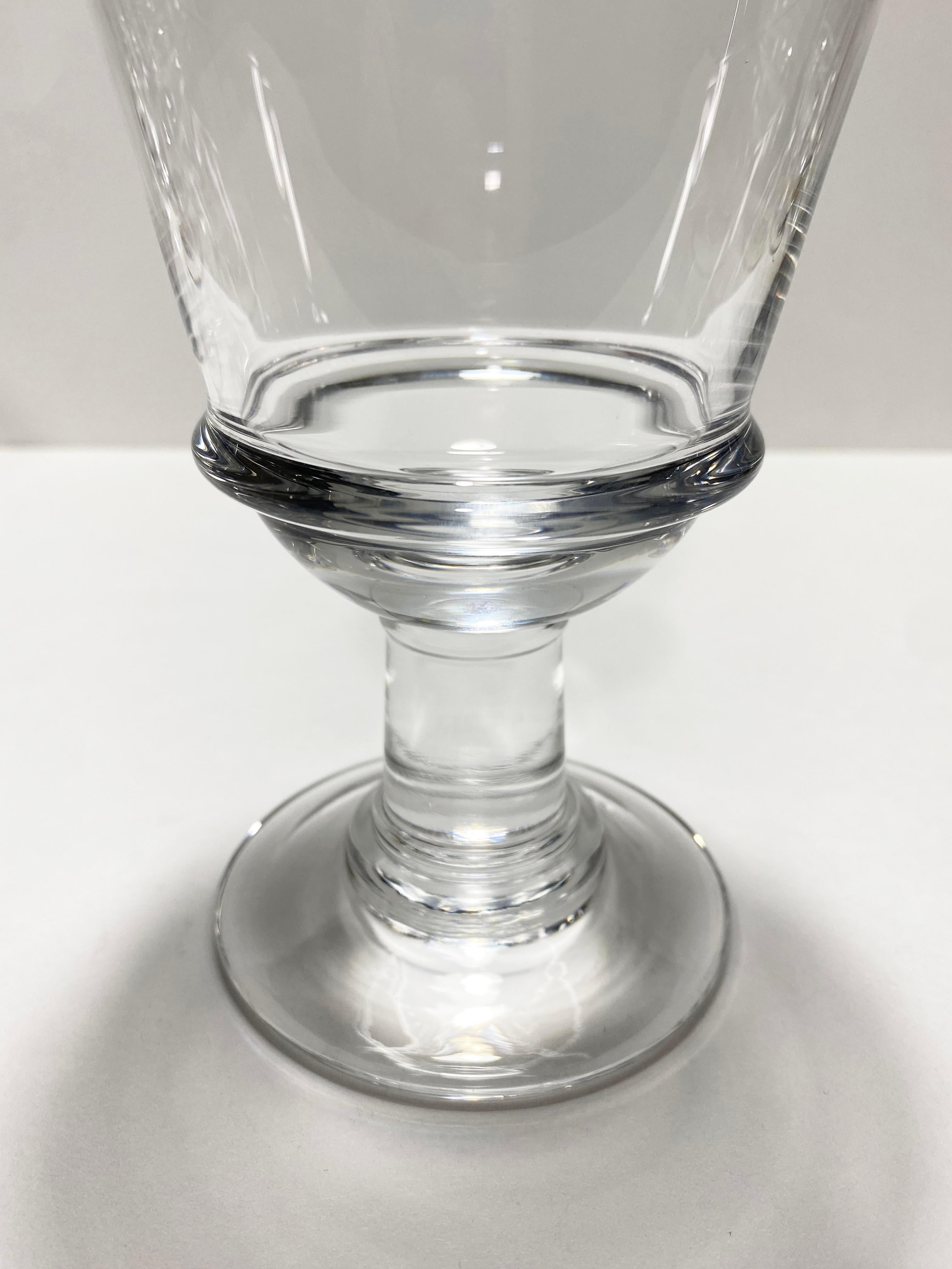 Set of Waterford Crystal Goblets Owned by Andre Leon Talley For Sale 7