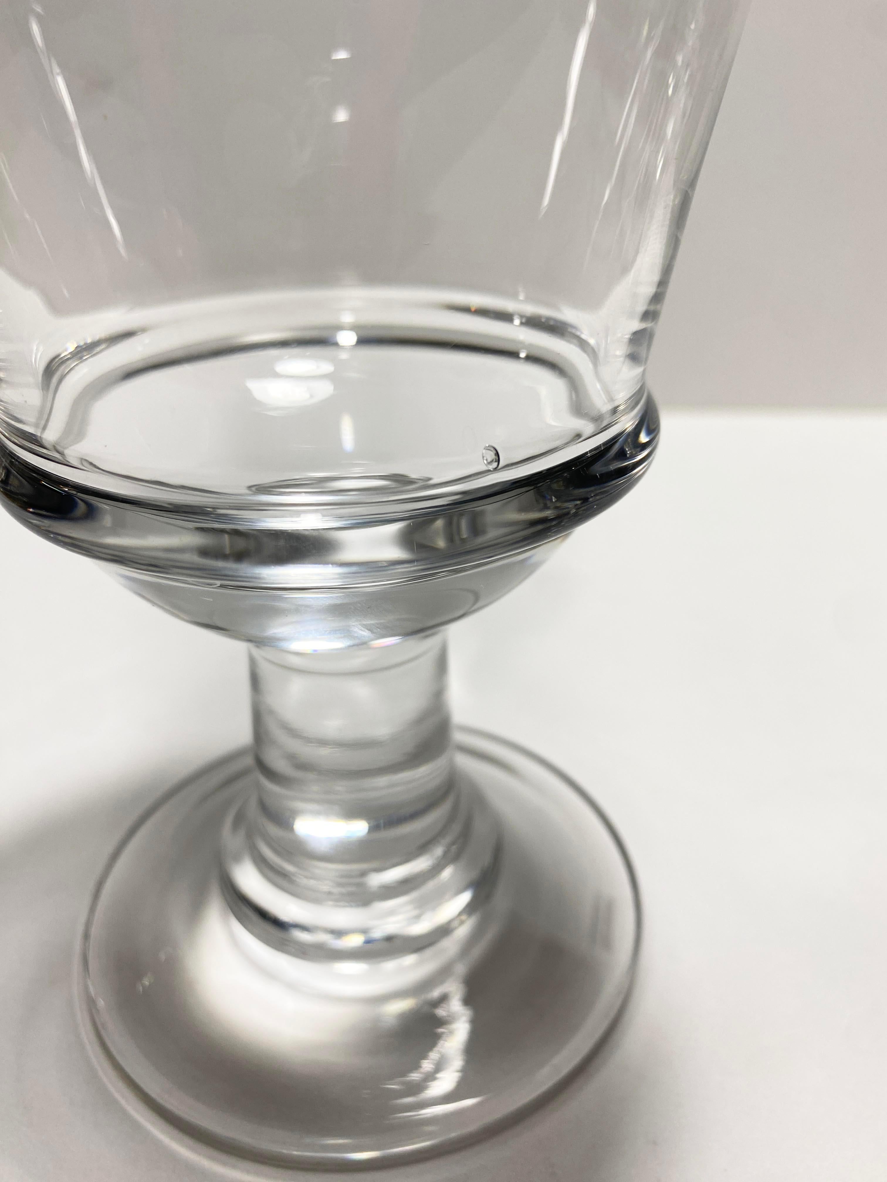 Set of Waterford Crystal Goblets Owned by Andre Leon Talley For Sale 8