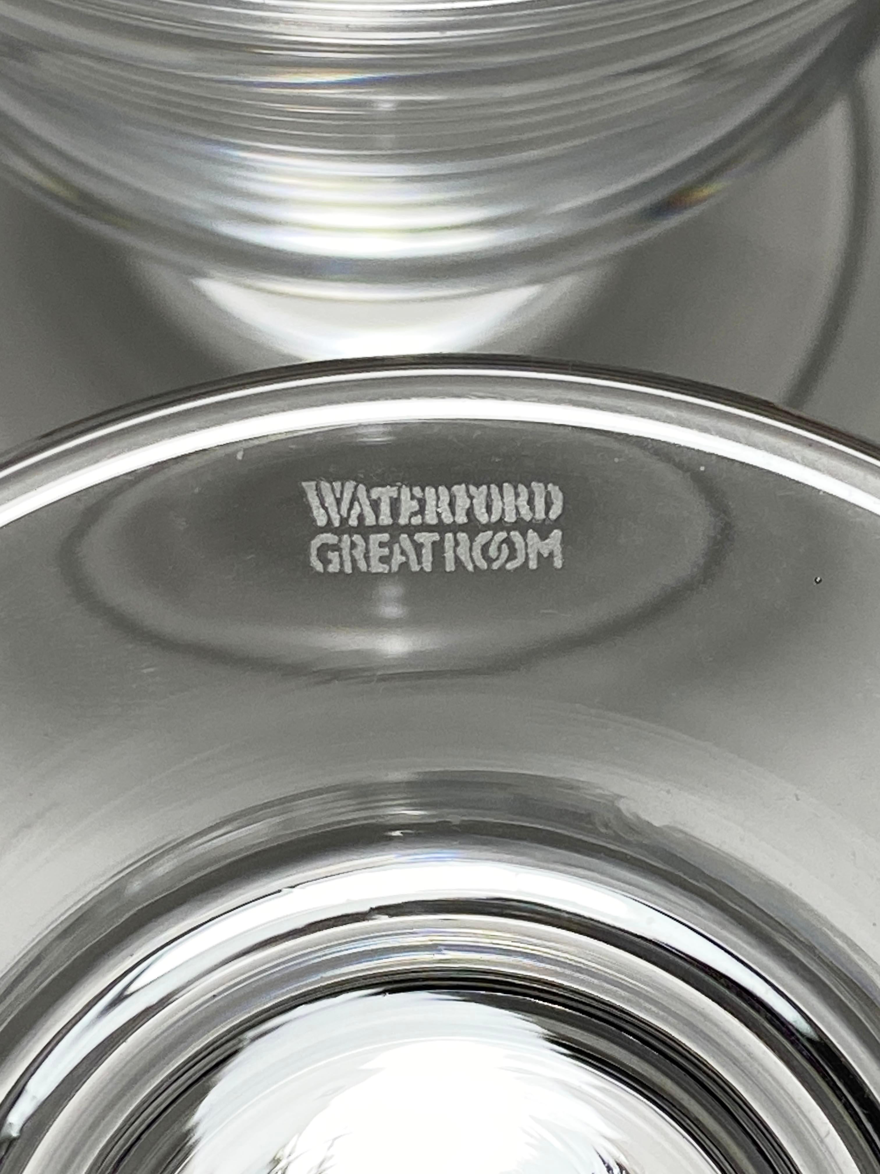 Set of Waterford Crystal Goblets Owned by Andre Leon Talley For Sale 10