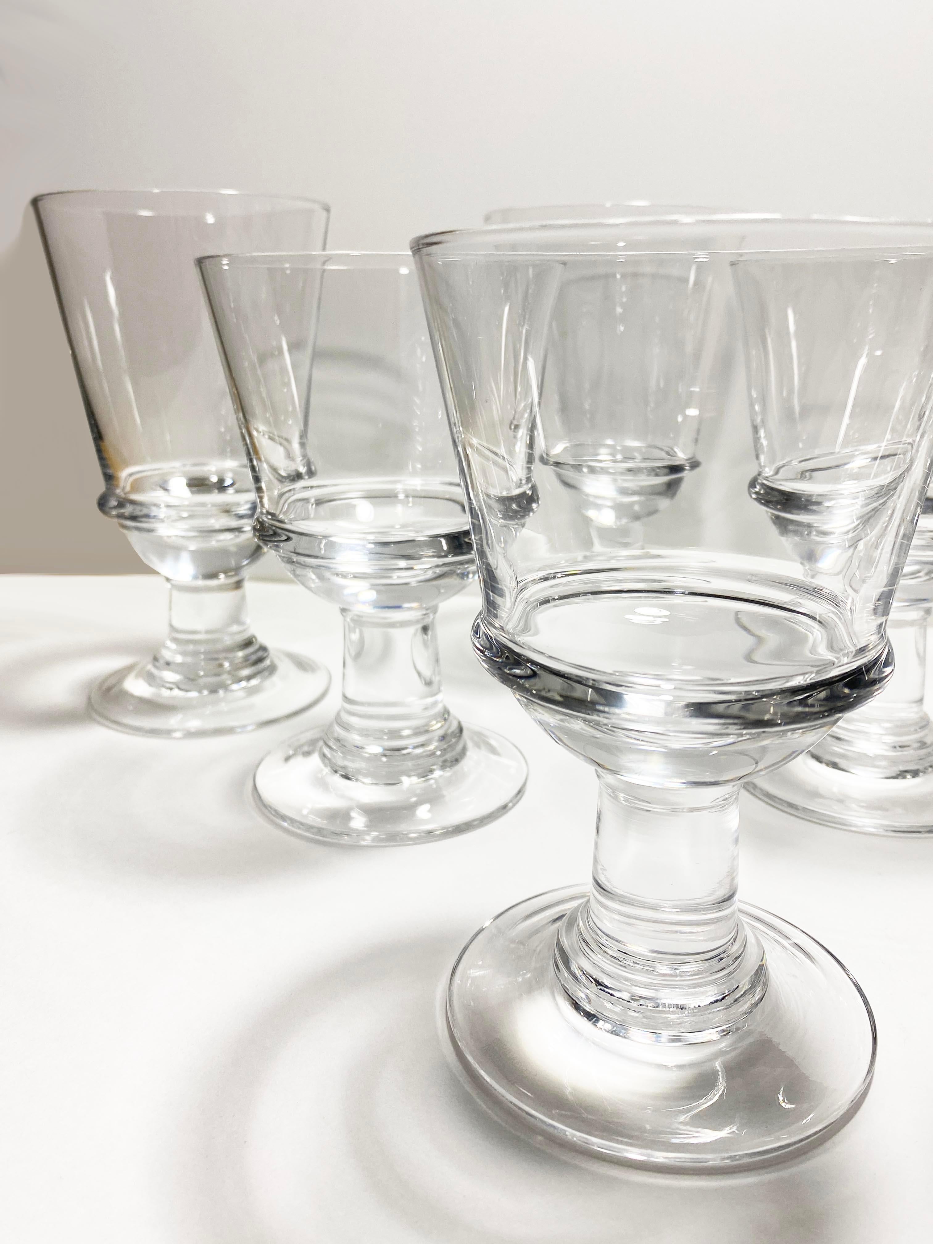 Set of Waterford Crystal Goblets Owned by Andre Leon Talley In Good Condition For Sale In Scottsdale, AZ