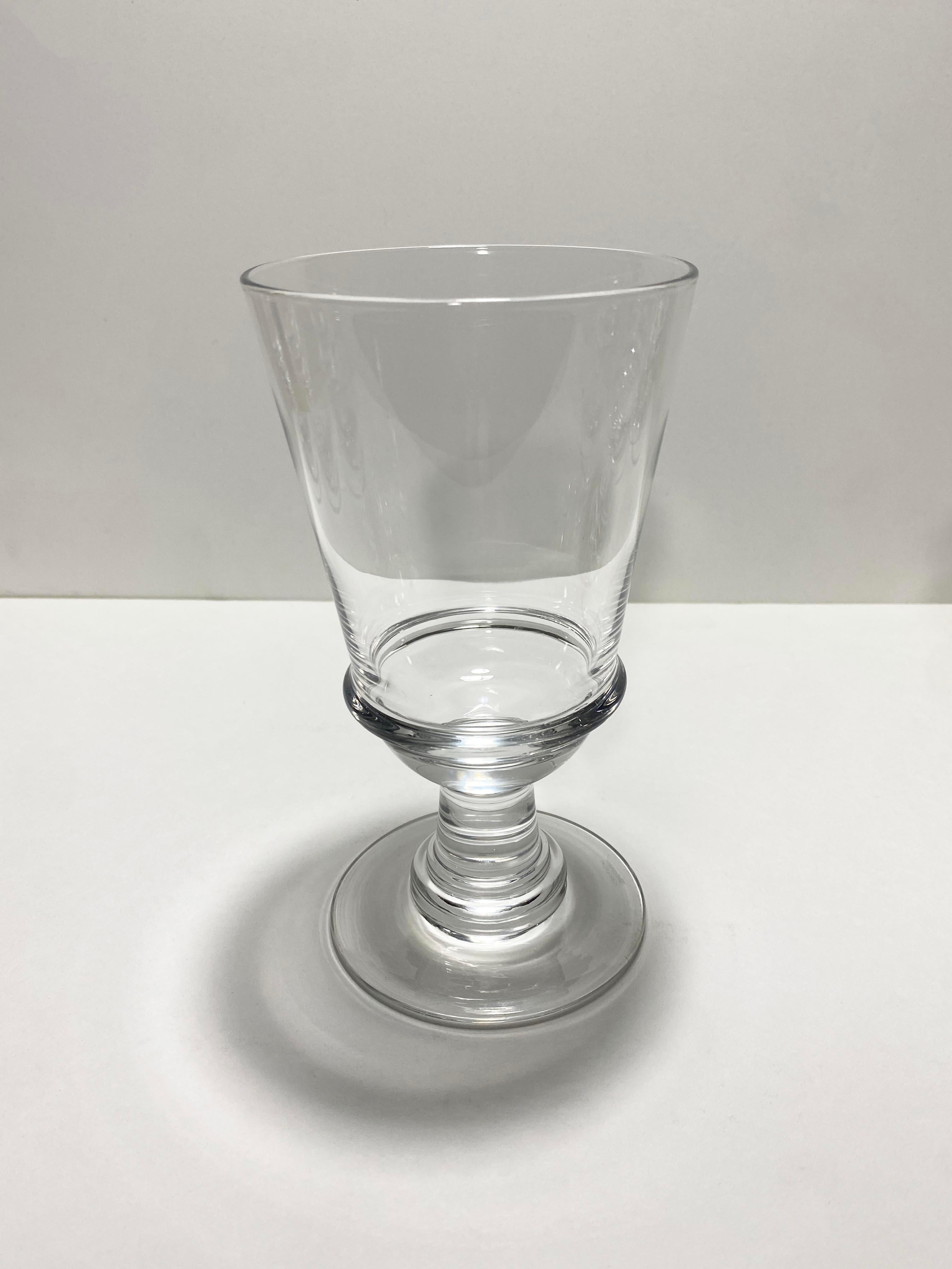 Set of Waterford Crystal Goblets Owned by Andre Leon Talley For Sale 3