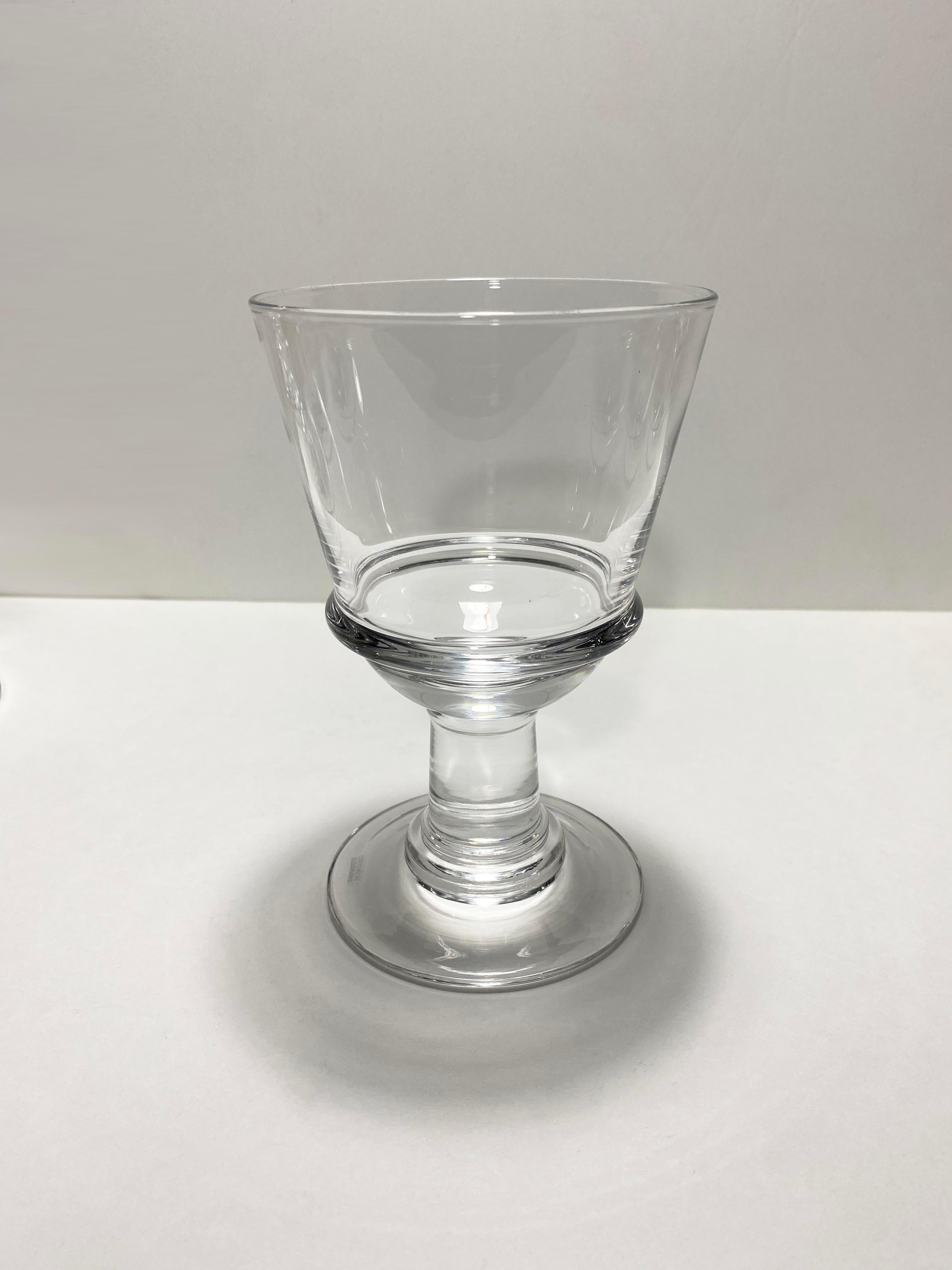 Set of Waterford Crystal Goblets Owned by Andre Leon Talley For Sale 4