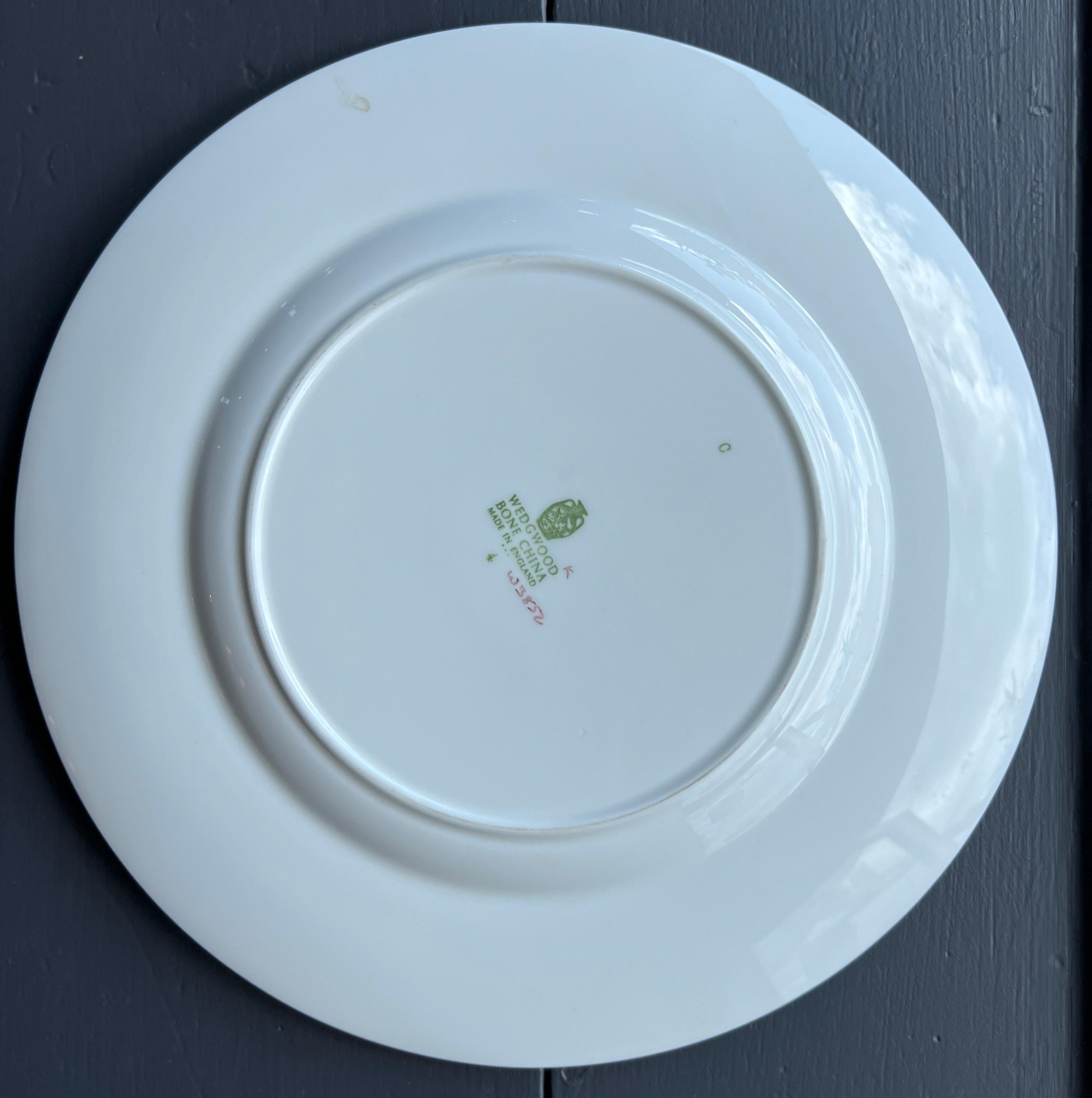 gold leaf china set