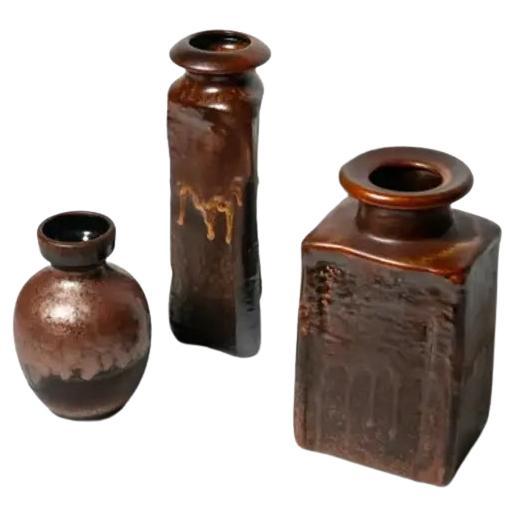Set of West German Vases, Heiner Balzar