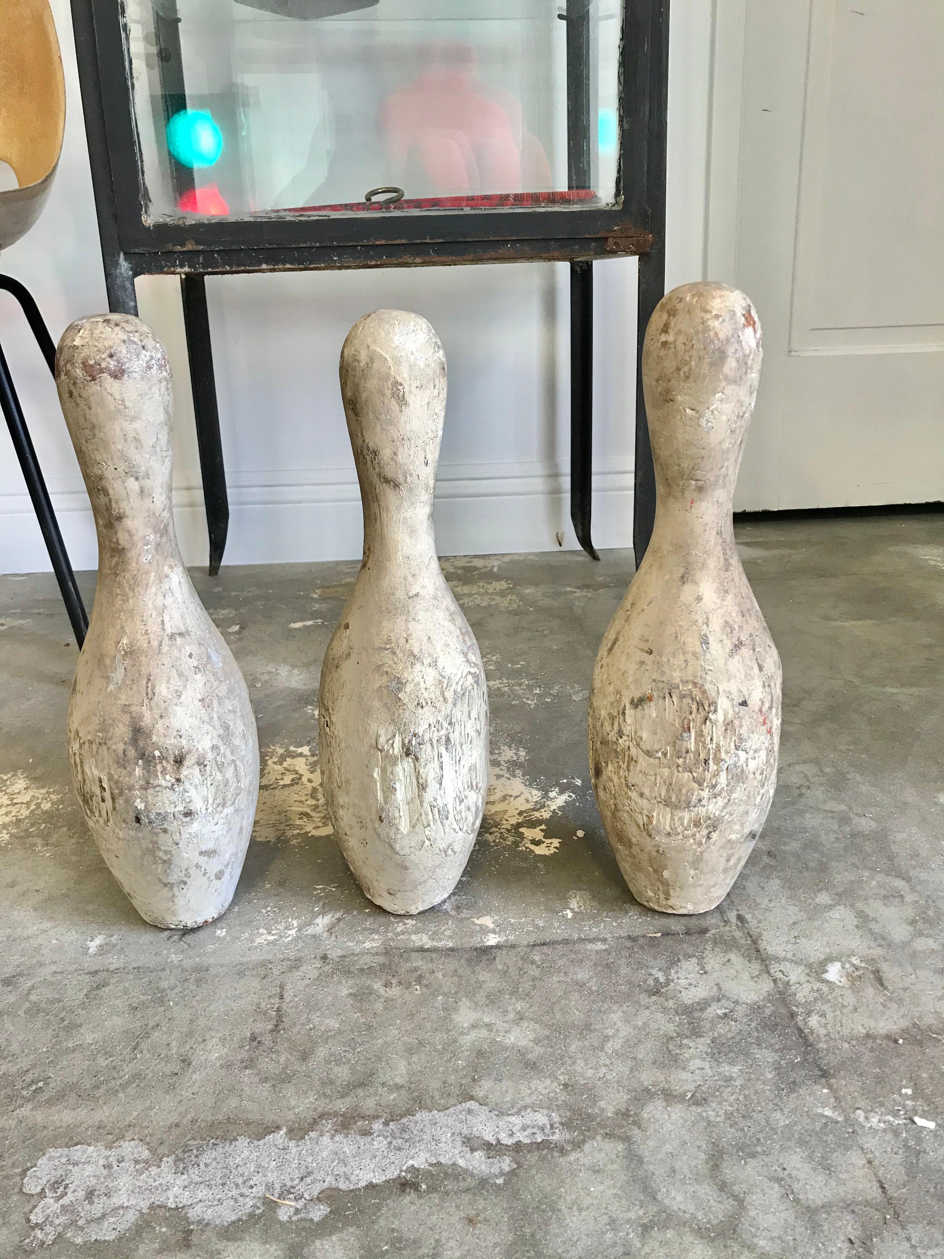 wood bowling pins for sale