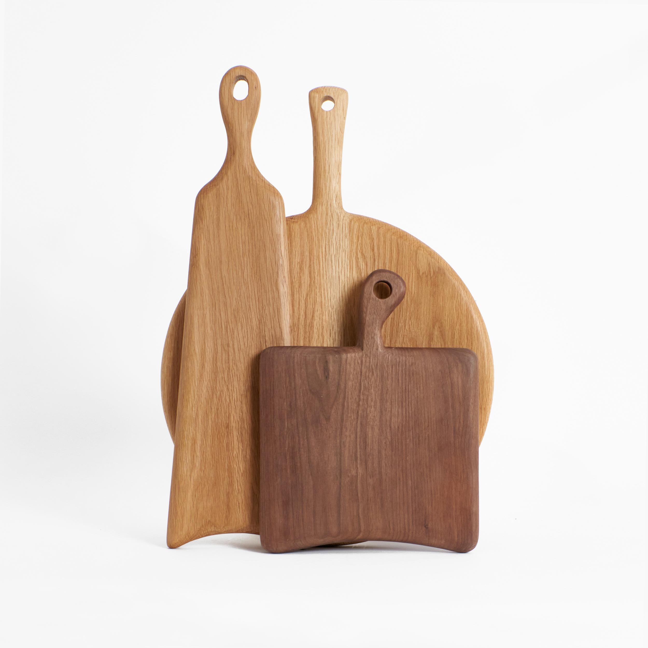 Contemporary Set of Wooden Decorative Boards