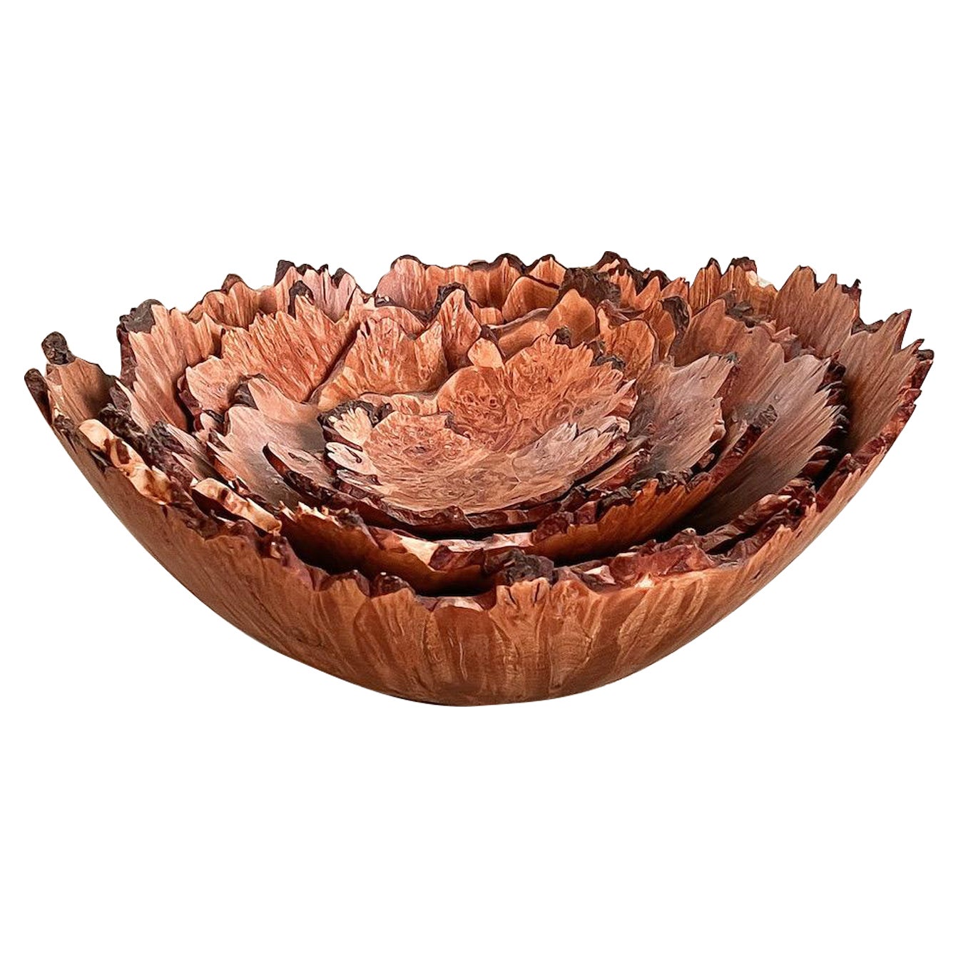 Set of Wooden Nesting Bowls by Mike Mahoney