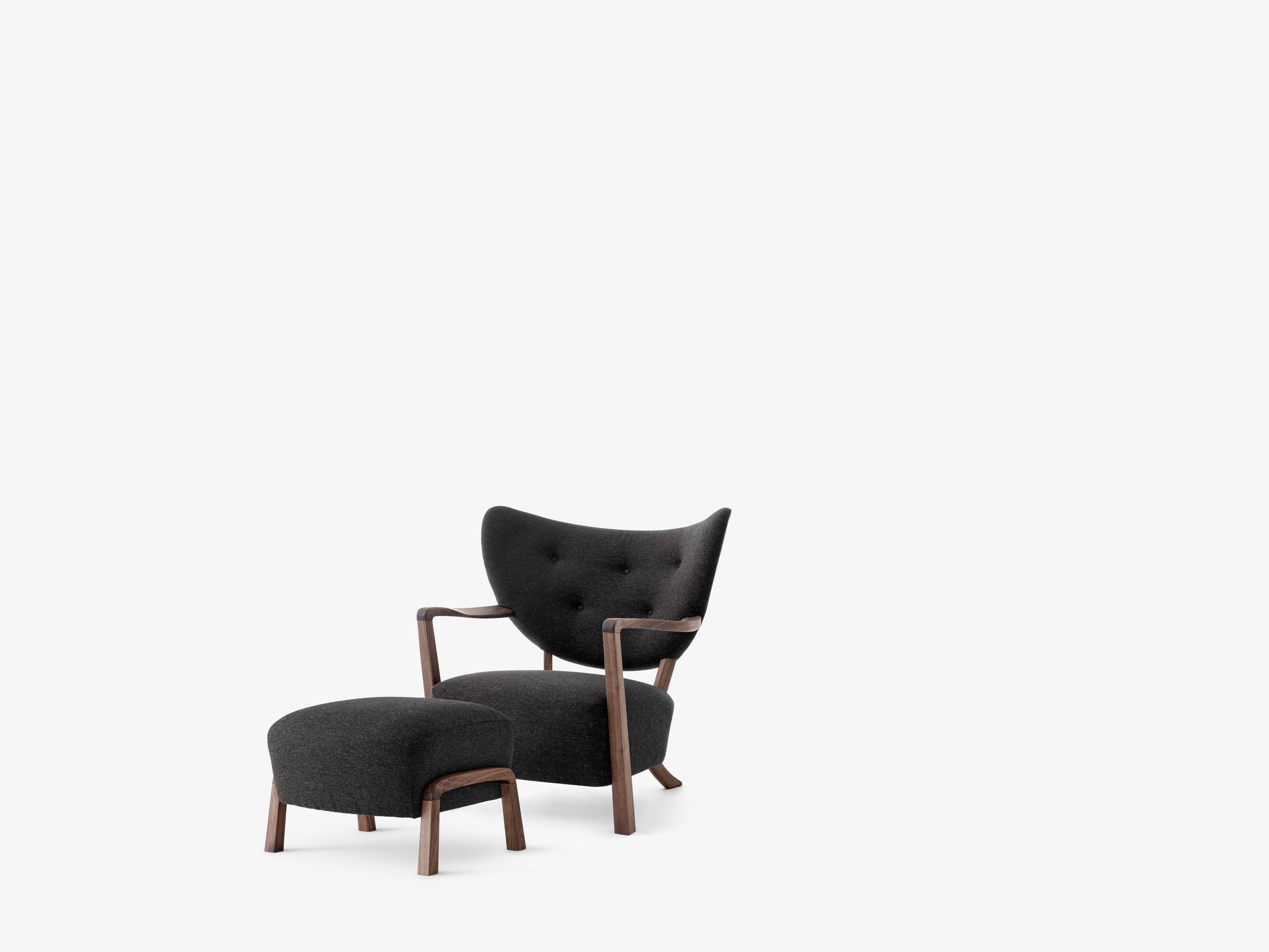 Ensemble de Wulff ATD2 et Pouf ATD3, Kvadrat - Hallingdal 65/ 0376  pour &Tradition Neuf - En vente à Dubai, AE