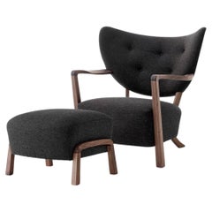 Set of Wulff ATD2 and Pouf ATD3, Kvadrat - Hallingdal 65/ 0376  for &Tradition