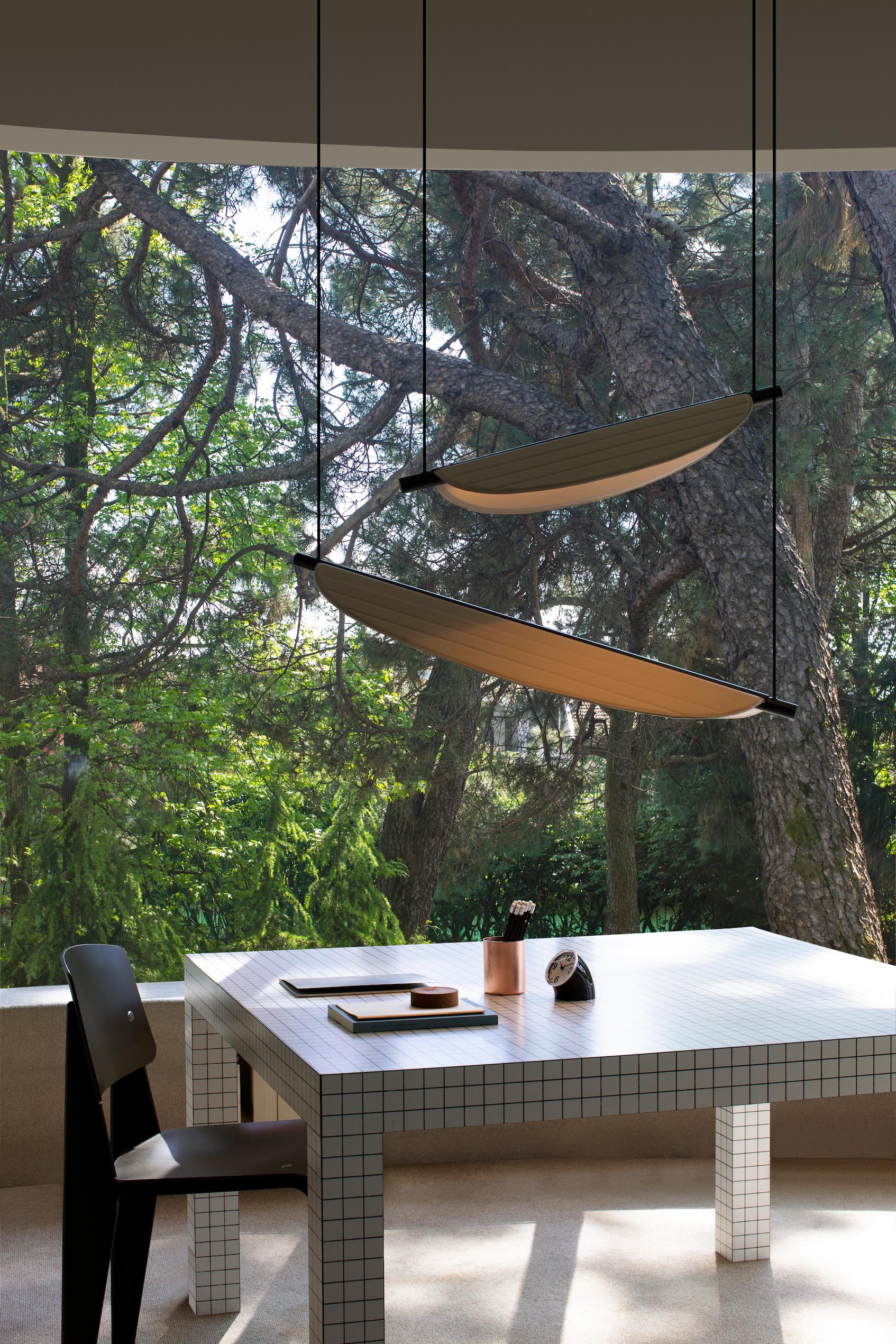 Set di x2 lampade a sospensione 'Thula' di Federica Biasi x Tooy: 562.21  + 562.22 in vendita 2