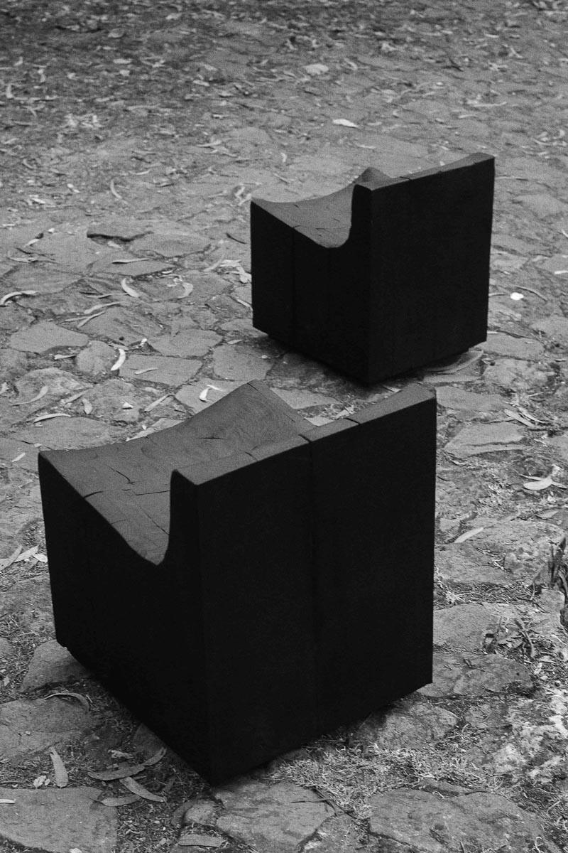 Colombian Set of x4 Maca chairs, x4 Tajo chairs and x1 Thanatos chair by CarmWorks For Sale