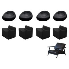 Set of x4 Maca chairs, x4 Tajo chairs and x1 Thanatos chair by CarmWorks