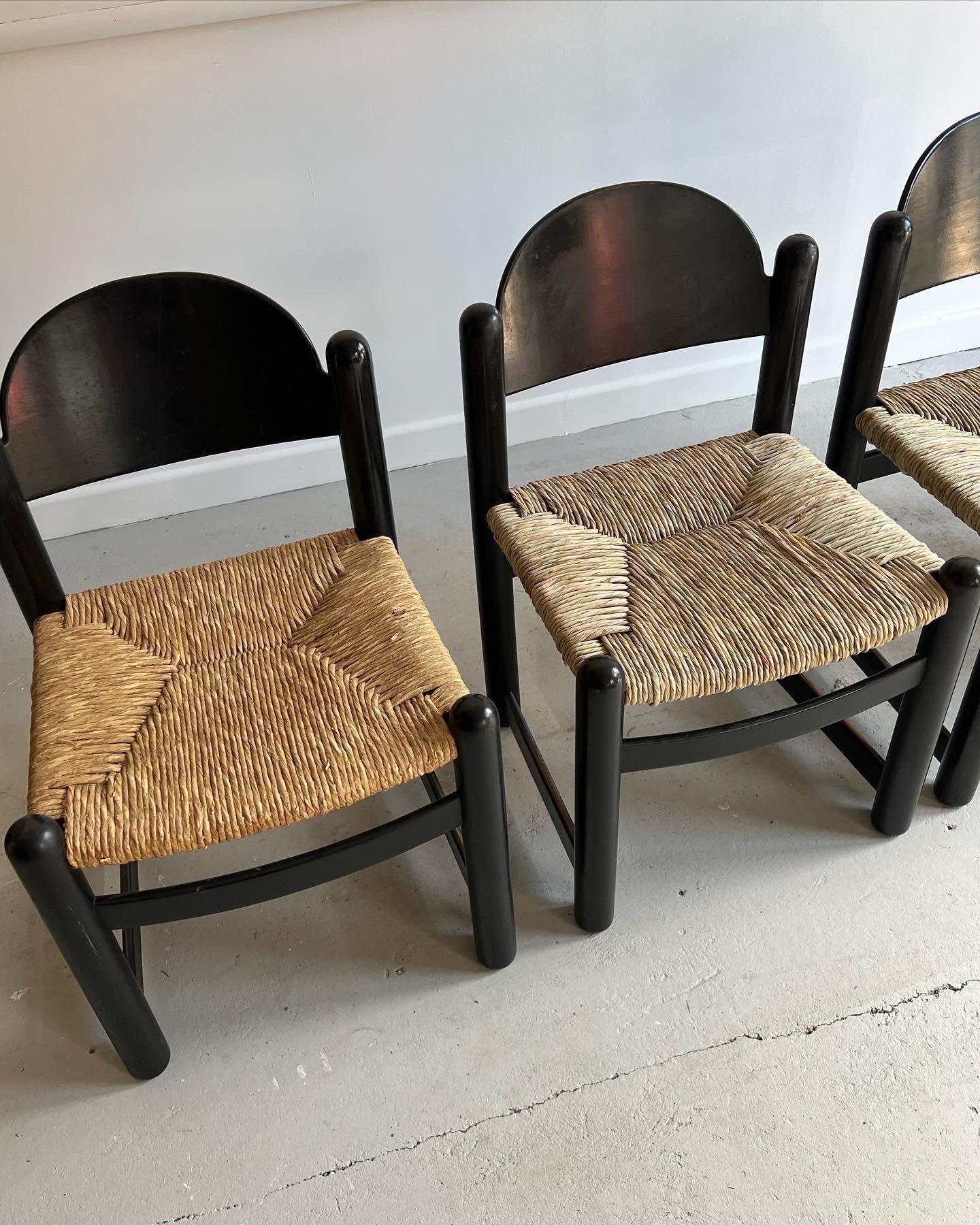 Mid-Century Modern Set of x4 Padova Chairs by Hank Lowenstein 