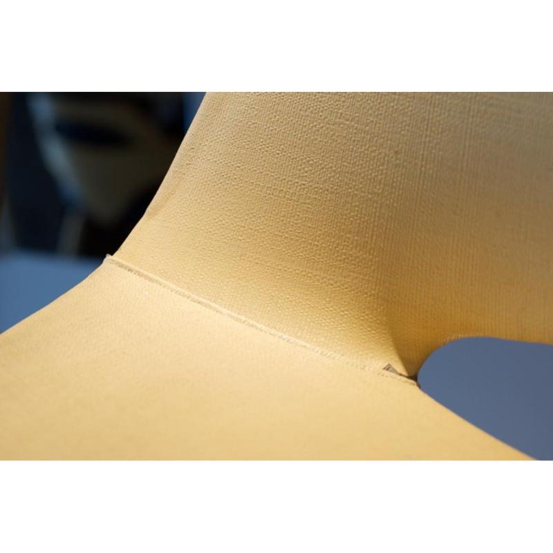 Ensemble de chaises jaunes par Pierre Guariche, années 1950 en vente 9