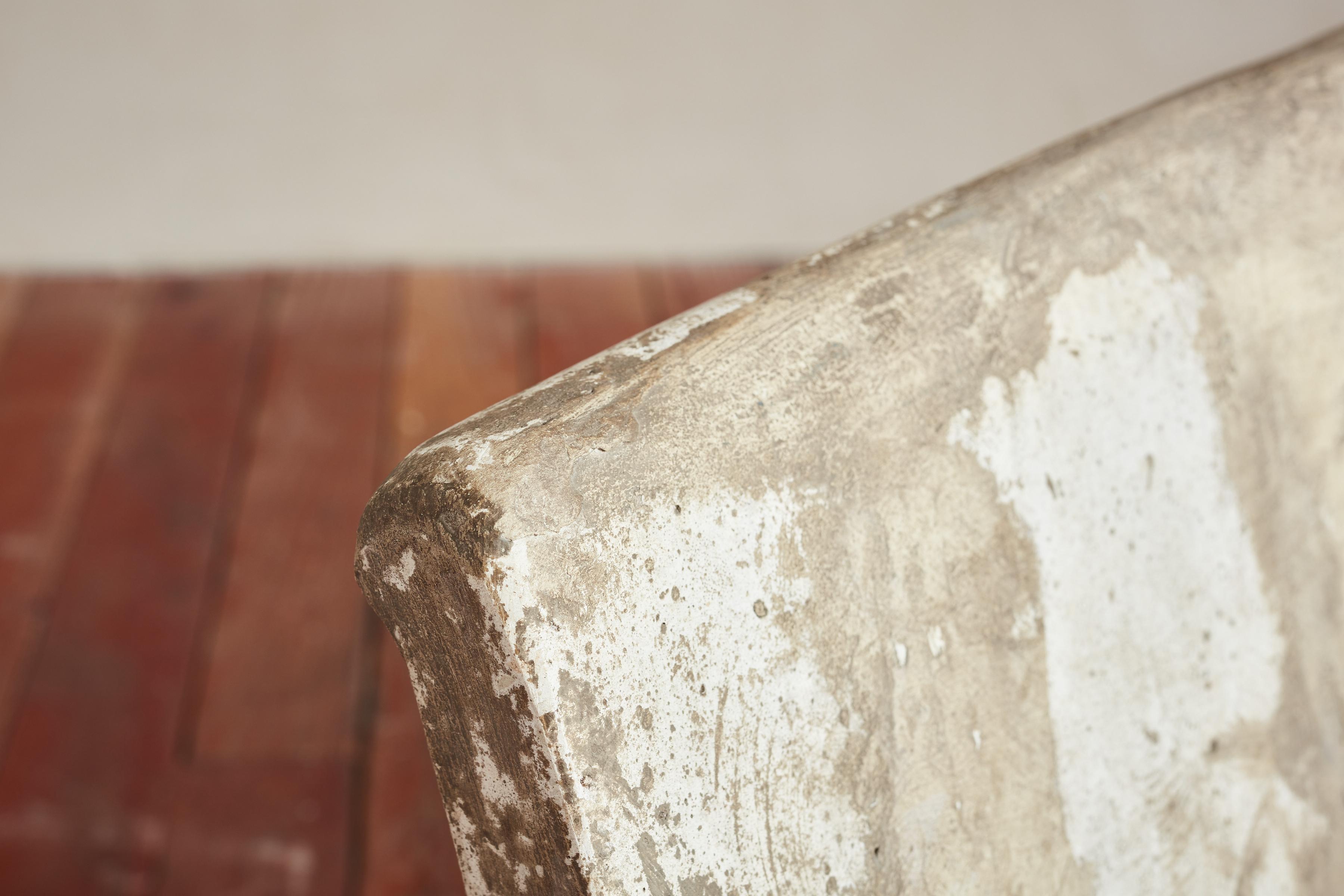 Ensemble de chaises et table en béton Zig Zag en vente 7