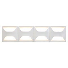 Set off Four "Oyster" Light Scounces for Staff by Dieter Witte, Germany 1963