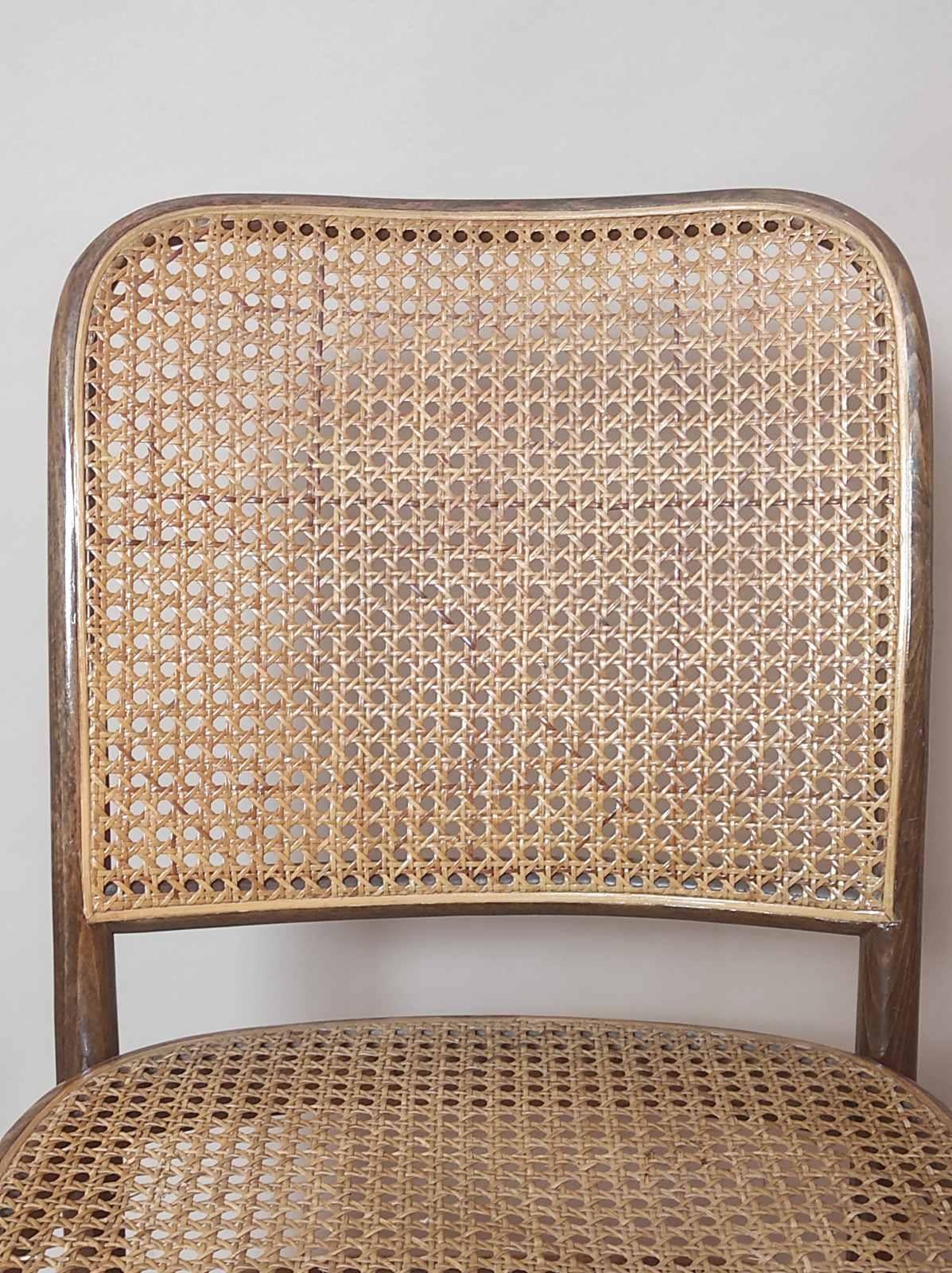 Cane Set Off Two Vintage Josef Hoffmann Prague 811 chair 1950s