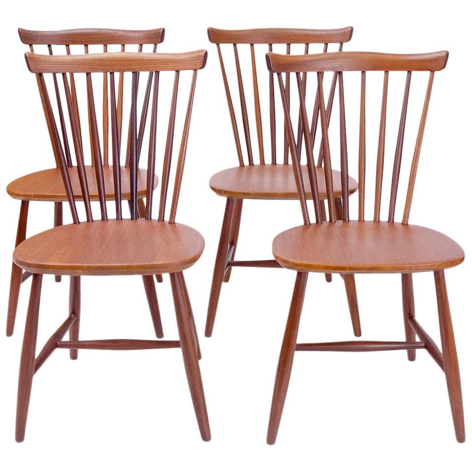 Pair of Ruster Armchairs by Yngve Ekström for Pastoe, 1960's For Sale at Pair of Ruster Armchairs by Yngve Ekström for Pastoe, 1960's For Sale at