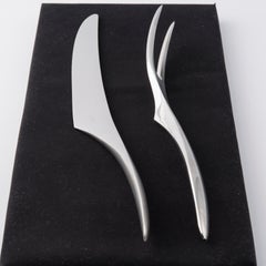 KOSMO1 Roast Set in Forged Stainless Steel Elegance, Functionality at the Table