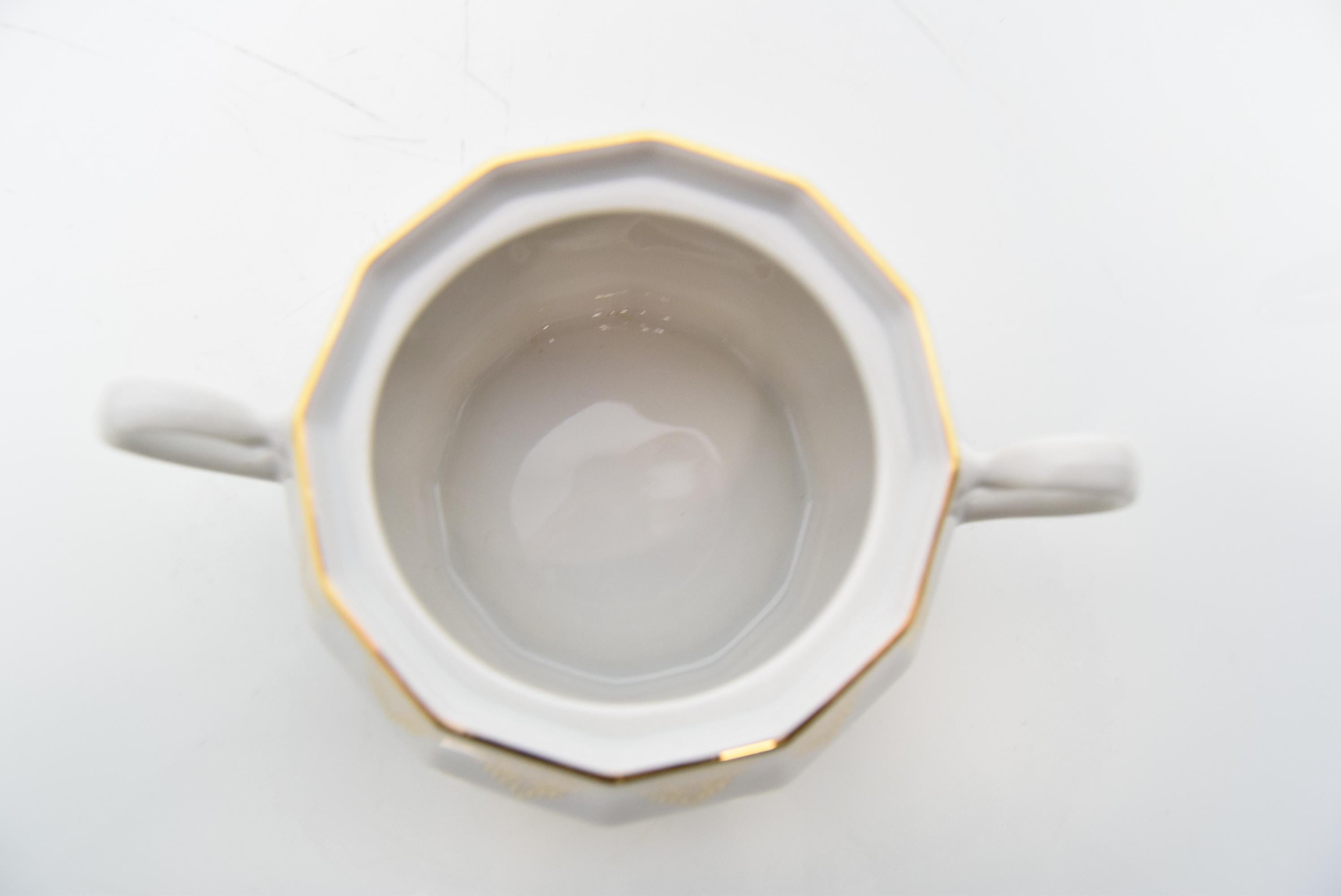 Ensemble de porcelaine pour le thé ou le café, porcelaine de Carlsbad de la société Epiag D.F en vente 3