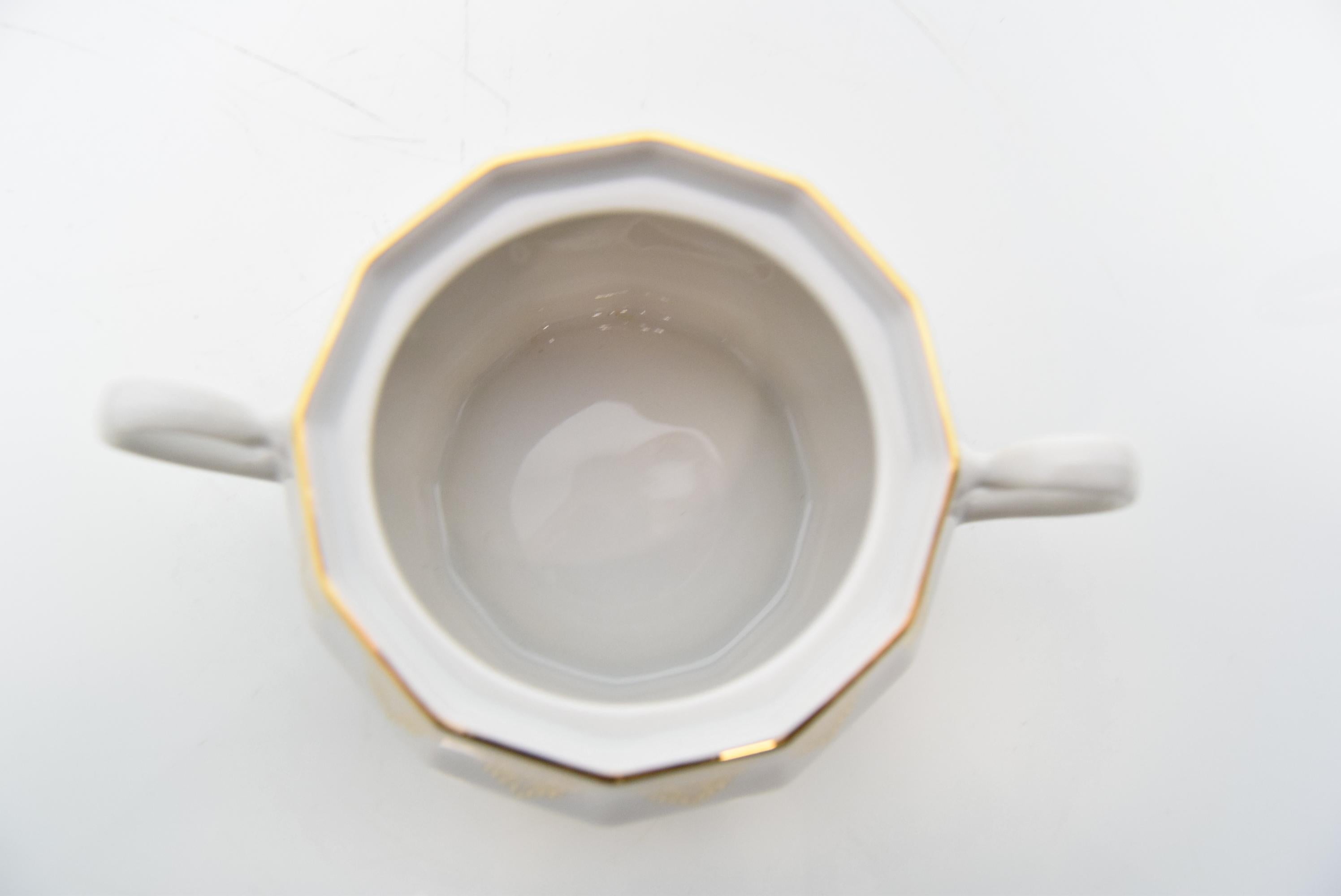 Porzellan- für Tee oder Kaffee, Carlsbad-Porzellan von Company Epiag D.F im Angebot 4