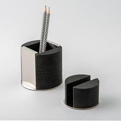Galucharme Black Desk Set - Handcrafted Elegance and Refinement