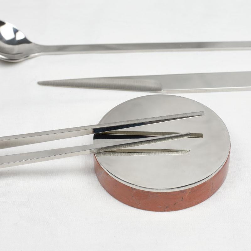 Set posato in acciaio inox in vendita 1