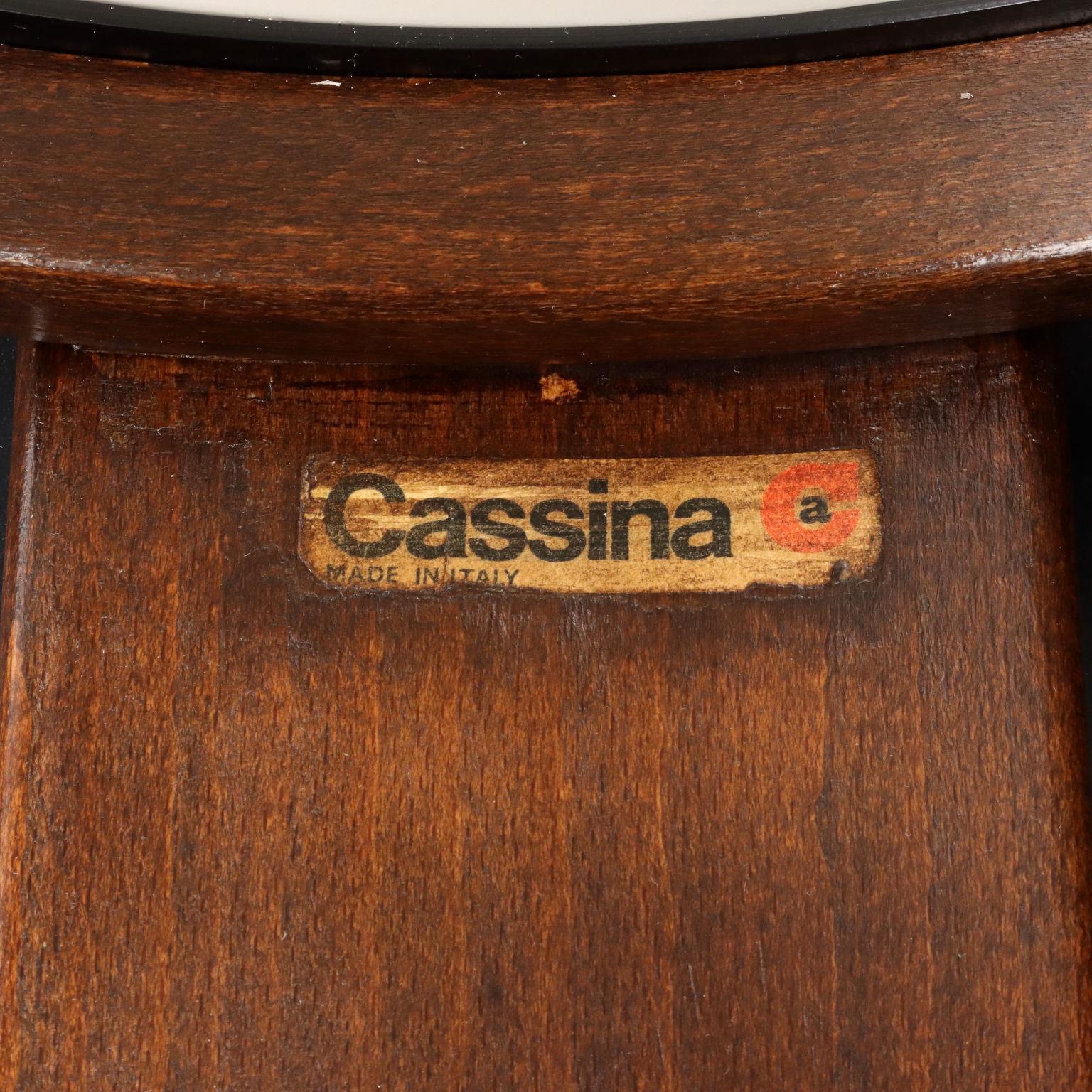 Wood Set quattro Tavolini a Nido '780' Gianfranco Frattini per Cassina, anni 60