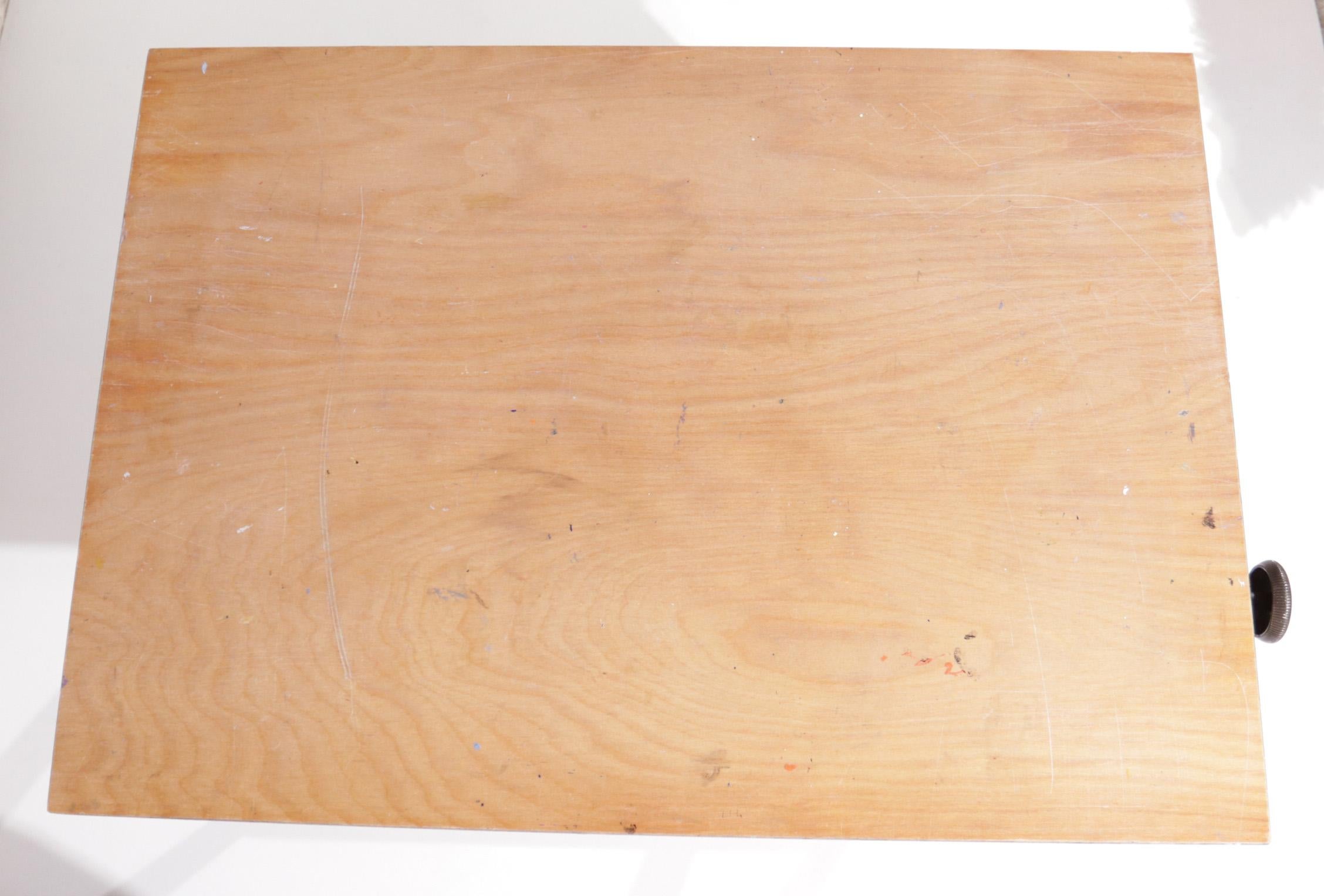 Set Reply Architect Drafting Table Friso Kramer / Wim Rietveld & Pyramid Chair 5