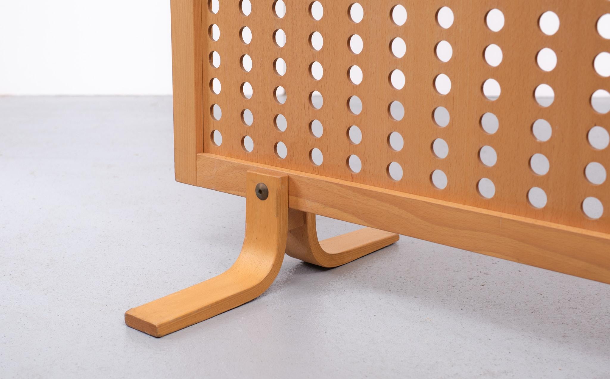 Set Room Dividers Beech Wood, Scandinavian, 1970s 3